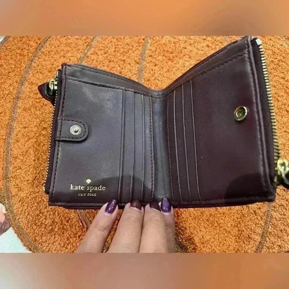 Kate spade Maroon wallet